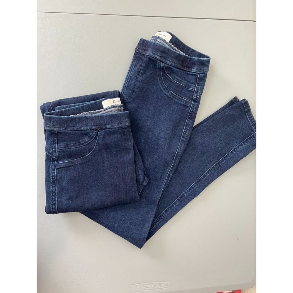 KanCan women's 7/27 dark wash skinny stretch jeggings jeans lot of 2 pair